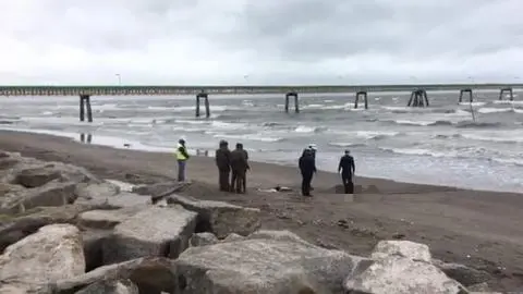 Encuentran cuerpo sin vida en cercanías de Playa Negra en el muelle de Penco