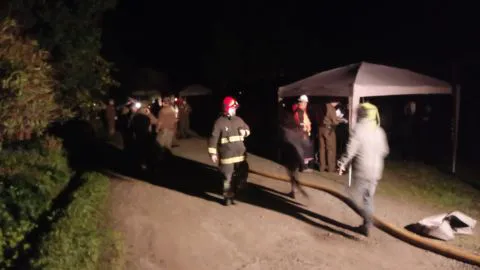 Tragedia en Chiguayante: Incendio arrasó hogar de ancianos Santa Marta y se buscan aún fallecidos