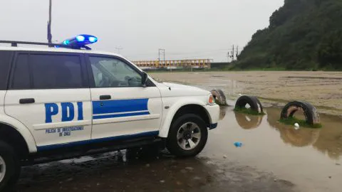 Futbolista amateur es baleado en el entretiempo de partido en Concepción