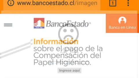 Web de Banco Estado se cae en el día de la compensación e indigna a usuarios