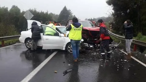 Corte de luz producto del accidente en la Ruta 160 se extenderá hasta horas de la tarde