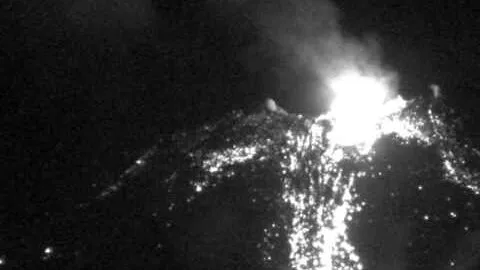 Reportan “evento explosivo” en Nevados de Chillán