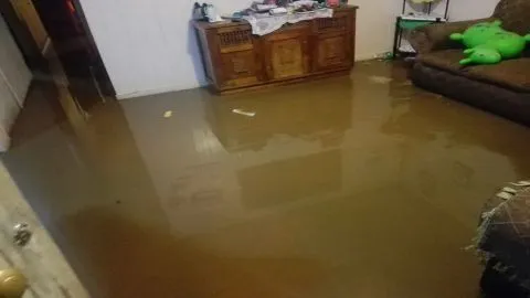 Hay niños damnificados: La lluvia y la basura inundaron seis viviendas en Lota