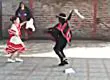Niño haitiano gana concurso de cueca con pintoresco truco