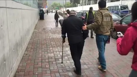 Con permiso falso y evidente discapacidad física fue detenido chofer en Collao