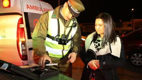 Carabineros intensifica controles cero alcohol en todo el Biobío