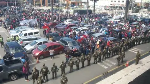 Las demandas de los trabajadores Pro Empleo del Biobío que sacó a las calles a 6000 personas