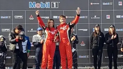 Histórico: navegante penquista se convirtió en la primera mujer en ganar el Rally Mobil