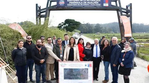 El millonario convenio para mejorar el camino a la Desembocadura en Hualpén