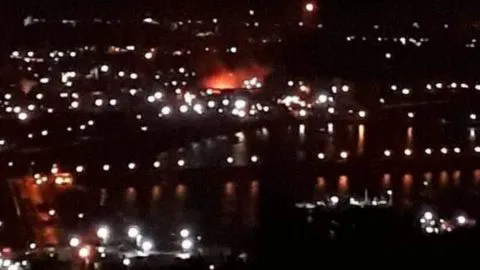 AHORA | Fuerte explosión atemorizó a vecinos de Talcahuano