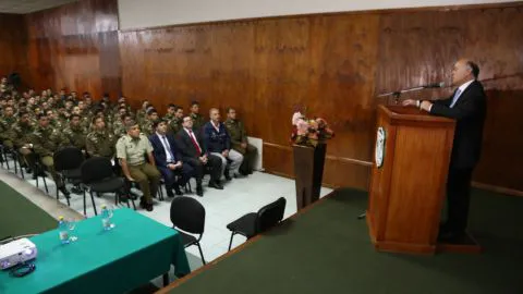 Futuros Carabineros fueron capacitados para enfrentar incendios forestales