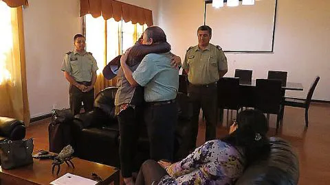 Emocionante historia: Sampedrina se reencontró con su hermano luego de 60 años