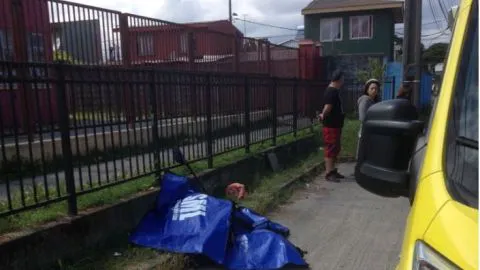 Hallan a una persona muerta en medio de transitada avenida de San Pedro de la Paz