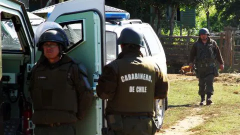 Tres Carabineros heridos tras sufrir ataque armado en la Provincia de Arauco