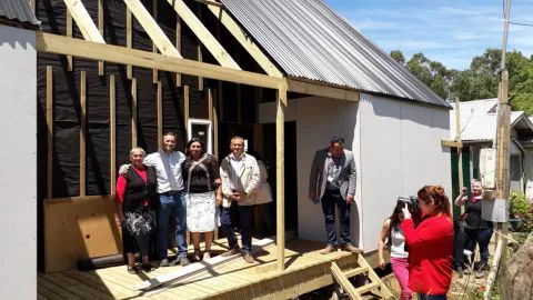 Después de 20 años vuelven a construir viviendas  sociales en Isla Santa María