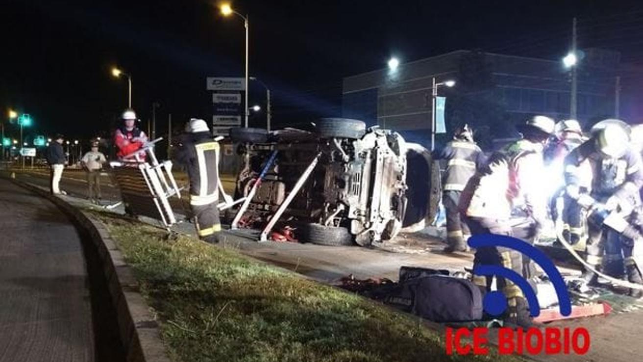 Una persona está grave tras colisión en Talcahuano: conductor se dio a la fuga