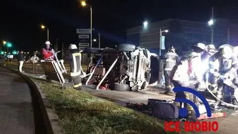 Una persona está grave tras colisión en Talcahuano: conductor se dio a la fuga