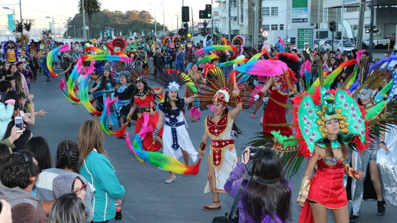 El espectacular cierre de show para el Carnaval de Talcahuano