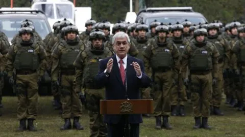 Presidente Piñera le dice adiós al “Comando Jungla” de La Araucanía
