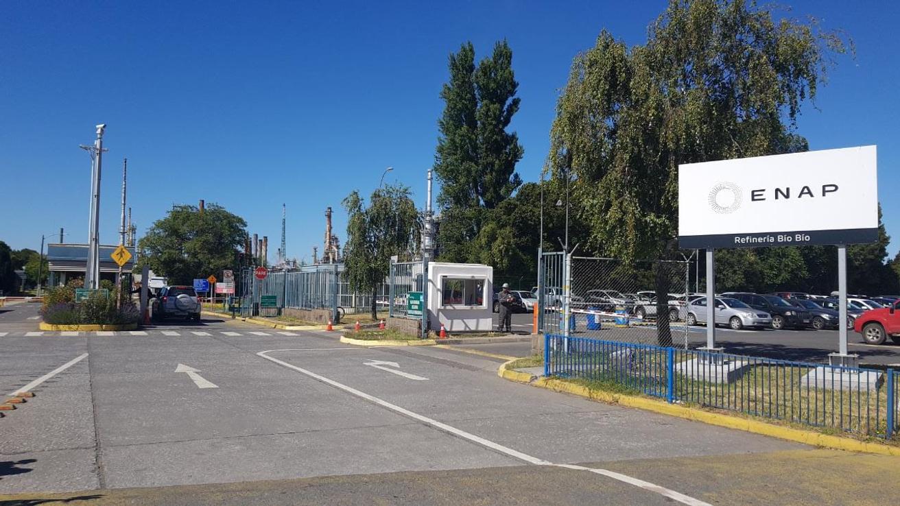 Allanan Enap en Hualpén por episodios de contaminación