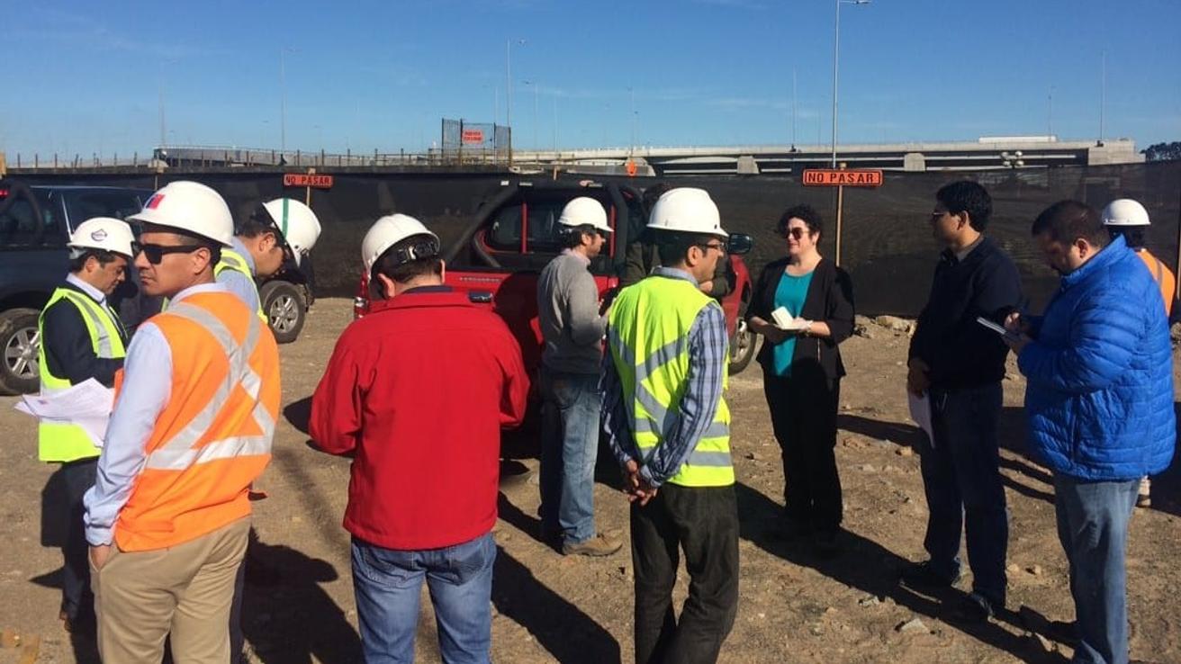¿Se termina o no? Tribunal Ambiental inspecciona obras del Puente Bicentenario