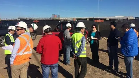 ¿Se termina o no? Tribunal Ambiental inspecciona obras del Puente Bicentenario