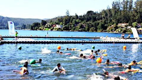 Gran panorama estival: Balneario Laguna Chica inicia la temporada de bañistas