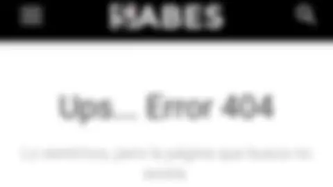 Este link de noticia marca error por lo que no debes entrar