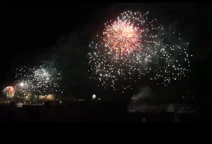 Fiesta multicolor inauguró el año 2019 en Talcahuano