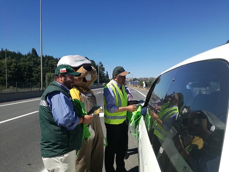 Llaman a prevenir los incendios forestales en Coronel