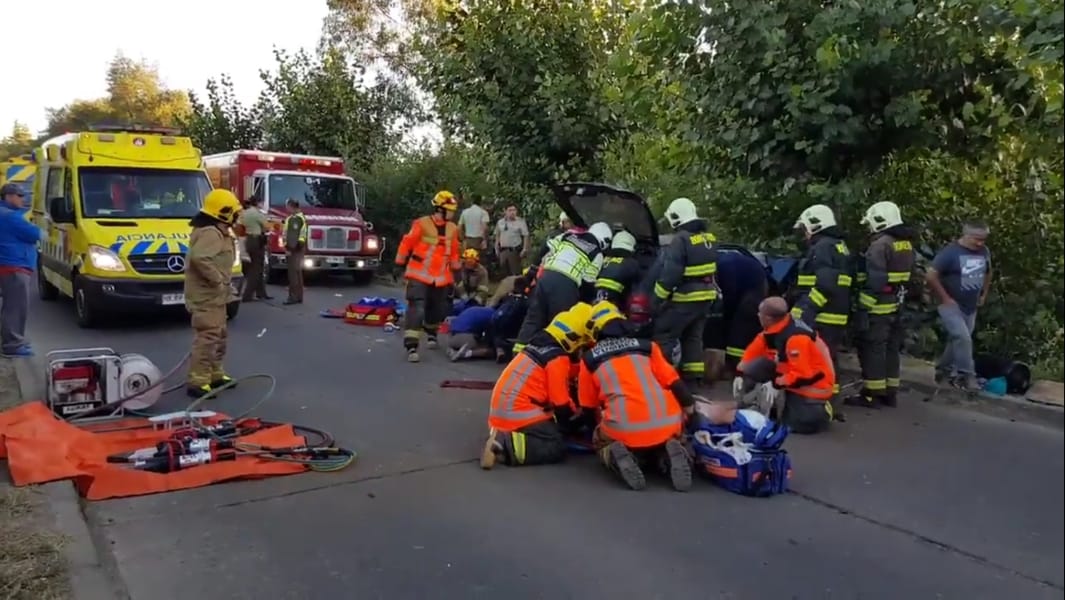 Tragedia camino a Yumbel: Menor de 5 años muere en accidente de tránsito