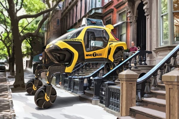 Proyecto Elevate: Revelan “auto-robot” que camina