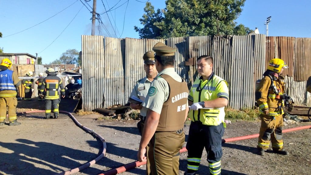 Hombre muere en Concepción al quemarse a lo bonzo tras discutir con su hermano