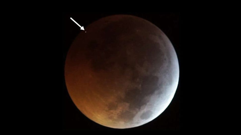 VIDEO | Meteorito se estrelló contra la luna durante eclipse de “superluna de sangre”