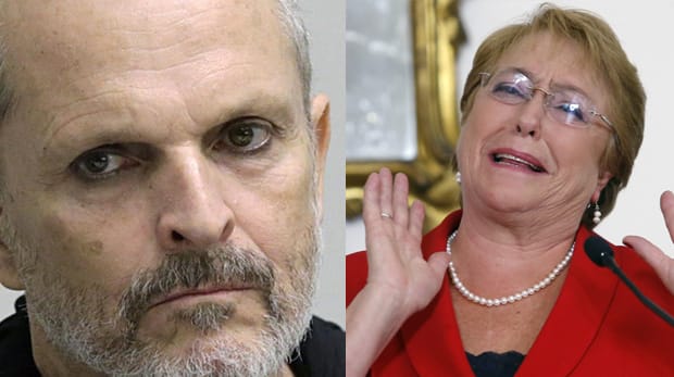 Miguel Bosé publica violento video y emplaza a Michelle Bachelet por crisis Venezolana