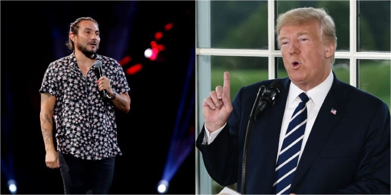 Cabeza de pichí: Donald Trump cerró los comentarios tras rutina de Felipe Avello