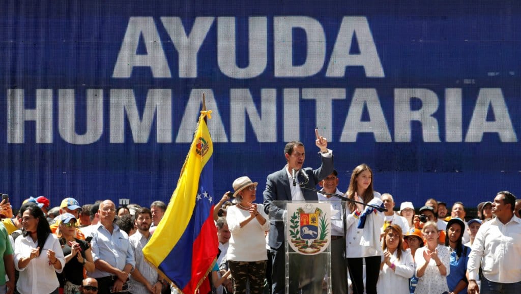 Guaidó desafía a Maduro y  asegura que ayuda humanitaria entrará en Venezuela el 23 de febrero