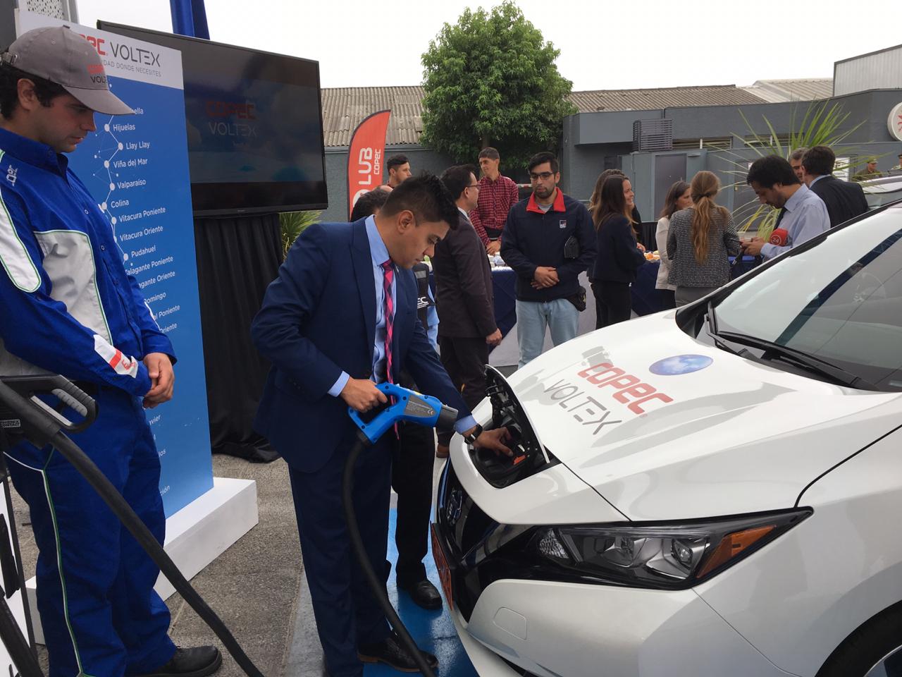Transición energética: inauguran nuevo cargador eléctrico en la Región del Biobío