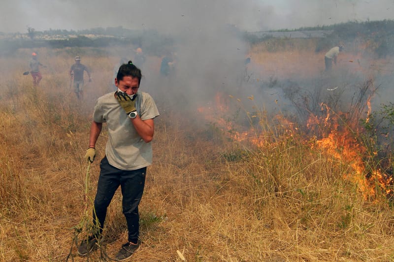 Entregan consejos para la salud mental durante incendios forestales