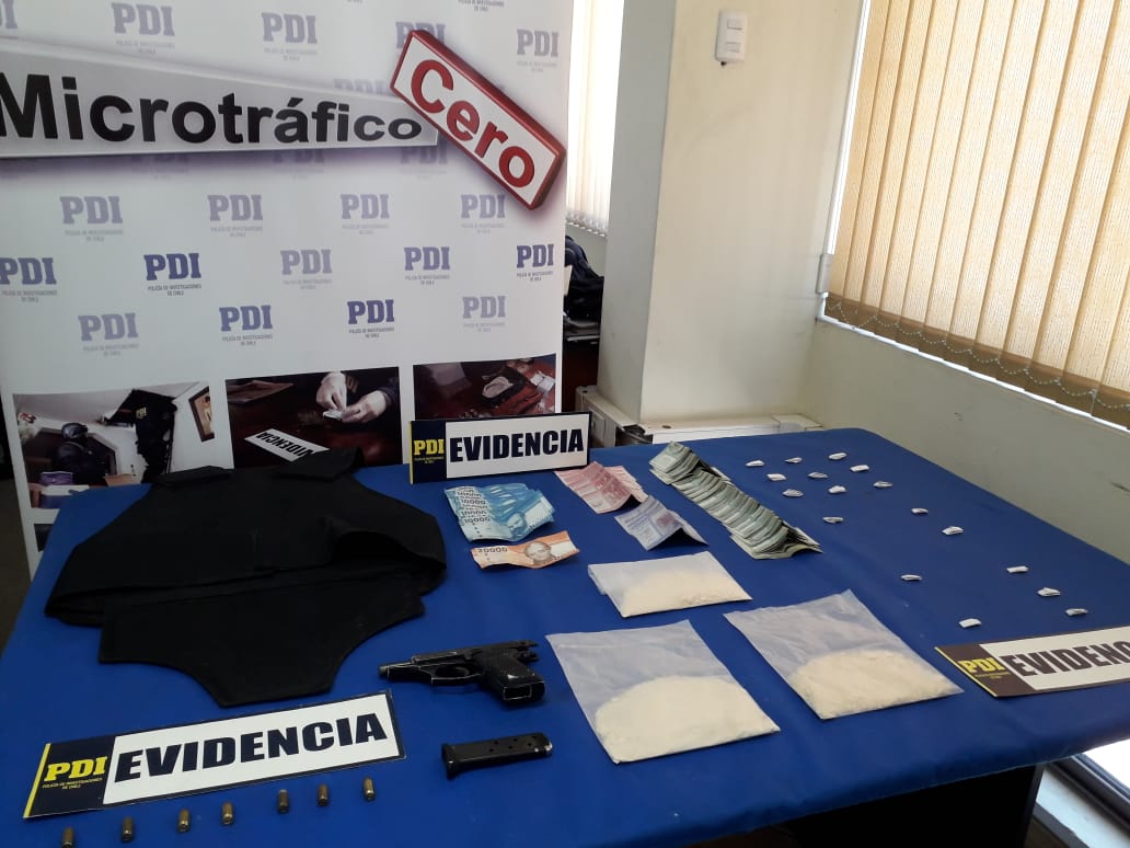 Más de 3.400 dosis de cocaína base fueron decomisadas en poblaciones de Coronel
