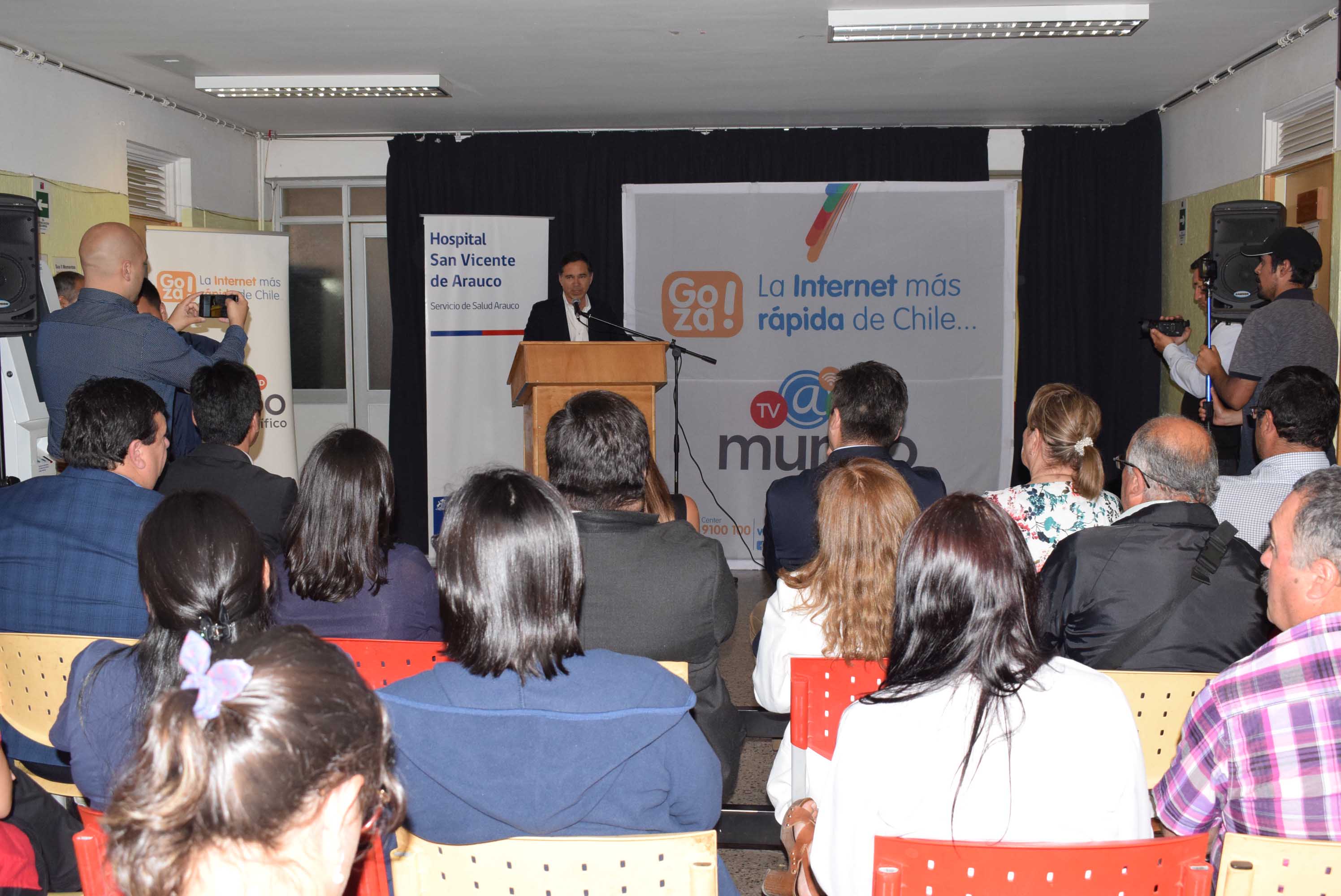 Hospital de Arauco tiene Internet gratuito gracias empresa de telecomunicaciones local