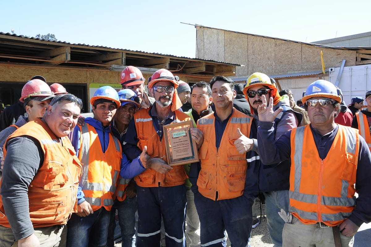 Celebraron el día del trabajador de la construcción