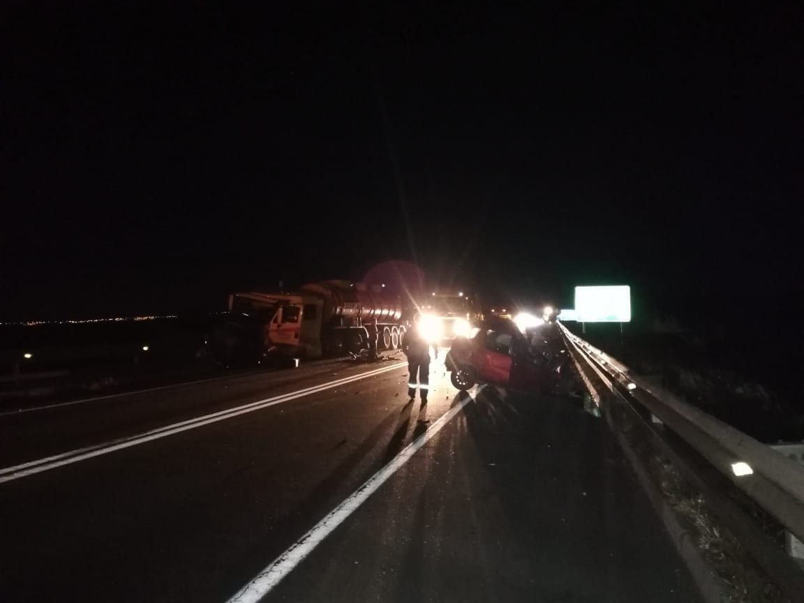 Fatal accidente obliga al cierre de la Ruta Interportuaria en Penco