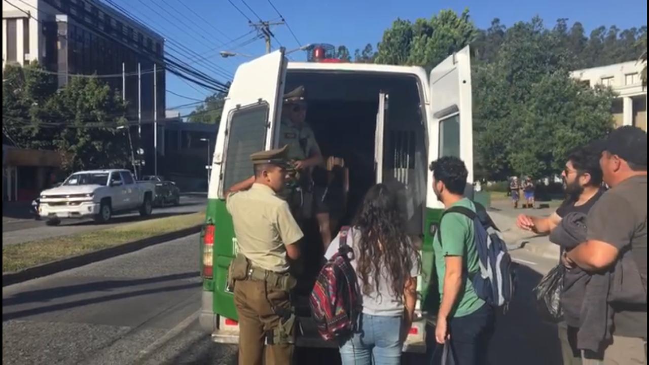 Detienen a joven que vendía droga a escolares en la Universidad de Concepción