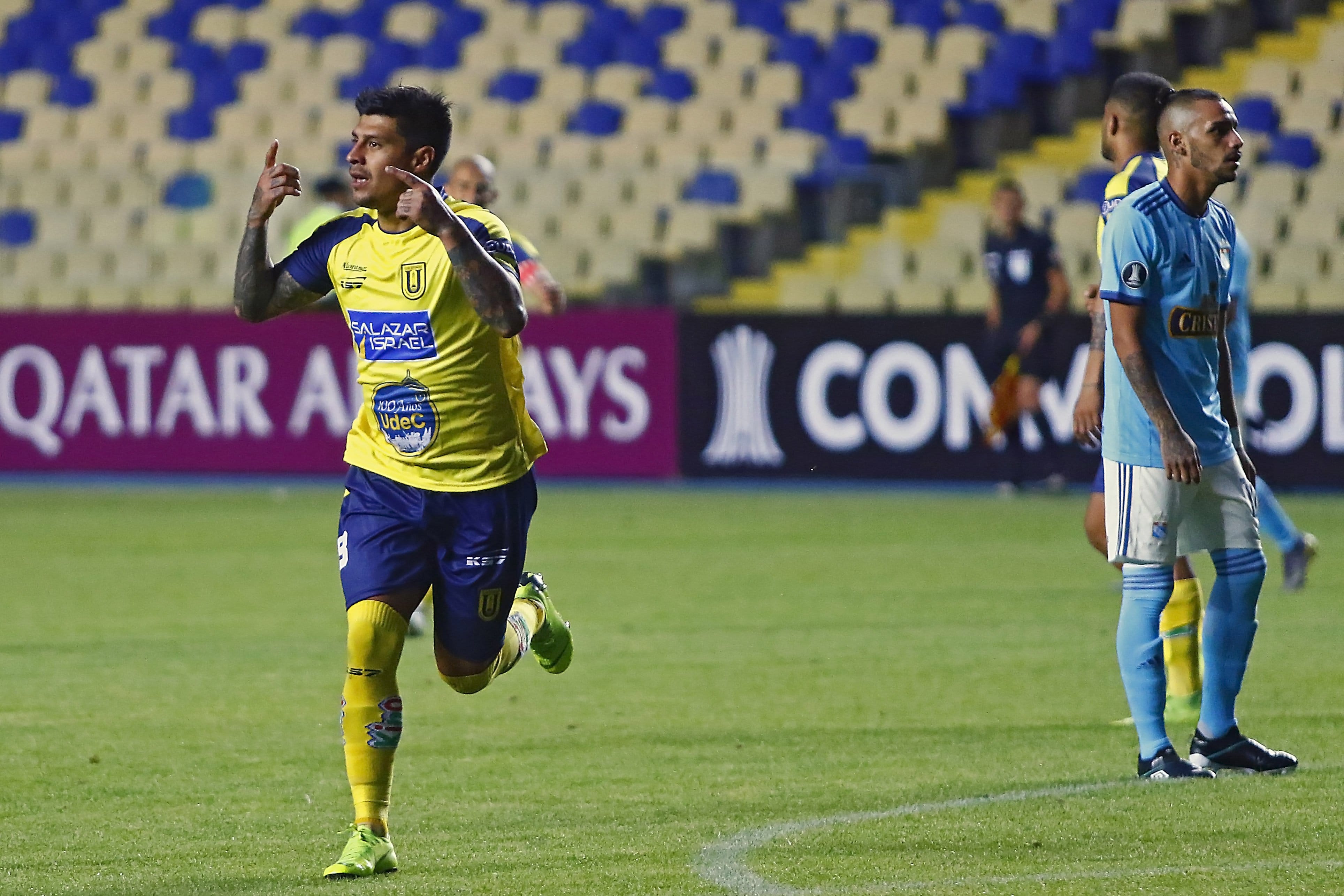 Pato Gol: Rubio da triunfo histórico a la Universidad de Concepción sobre Sporting Cristal por Copa Libertadores