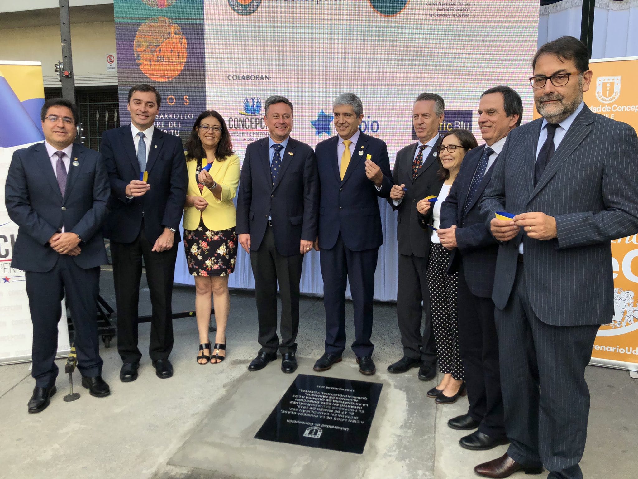 A 100 años de la primera clase en la UdeC: Así lo conmemoró la casa de estudios