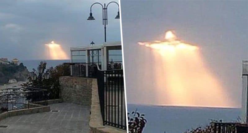 Supuesta “imagen de Jesús” apareció en el cielo sobre Italia