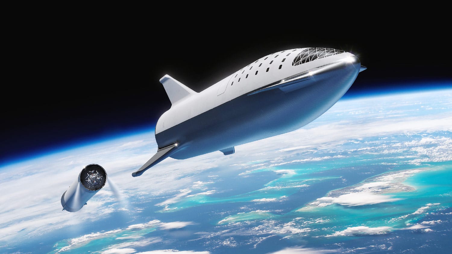 Nave SpaceX podría llevar a la gente de Londres a Nueva York en solo unos minutos