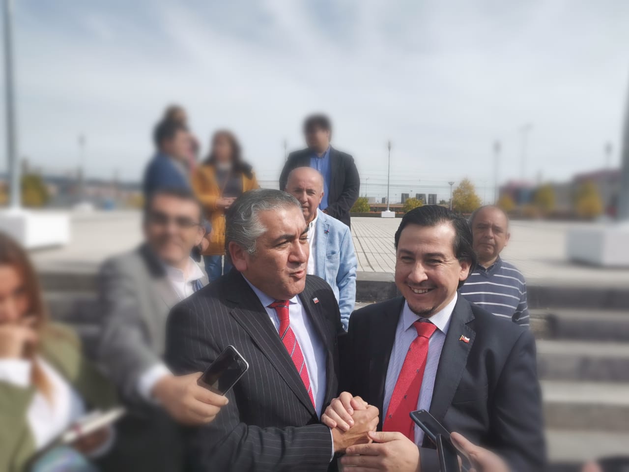 La pelea que empañó la asunción del nuevo intendente del Biobío