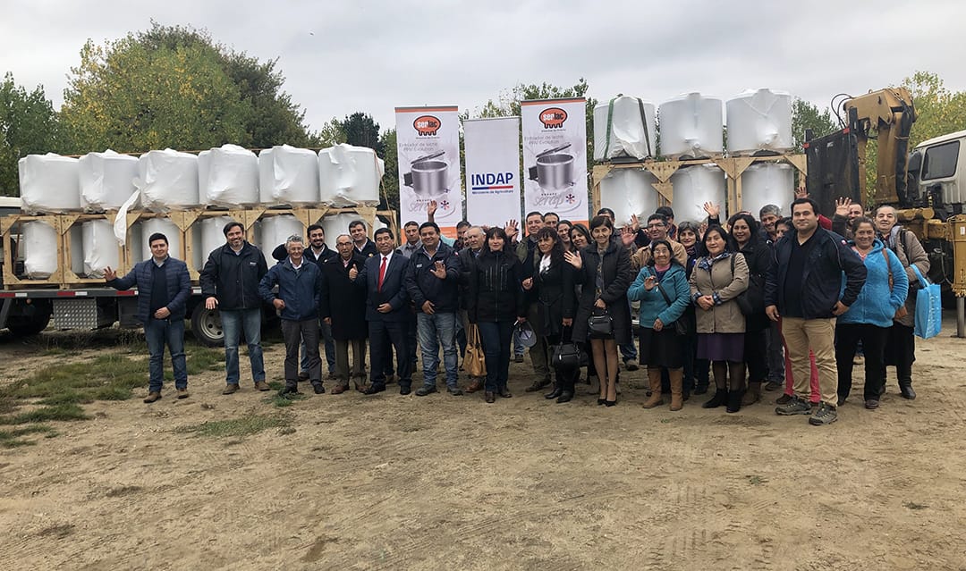 Productores de leche de la Provincia de Arauco recibieron estanques de frío para mejorar la calidad de sus productos